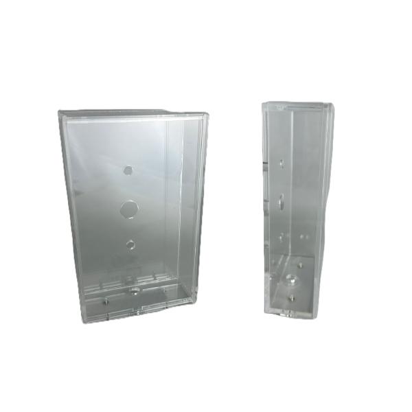 【台灣現貨/當天出貨】固定滑蓋式雨遮盒 壓克力材質 感應主機盒 門禁主機防水盒 透明盒 壓克力盒 防雨罩 門口機雨遮-細節圖2
