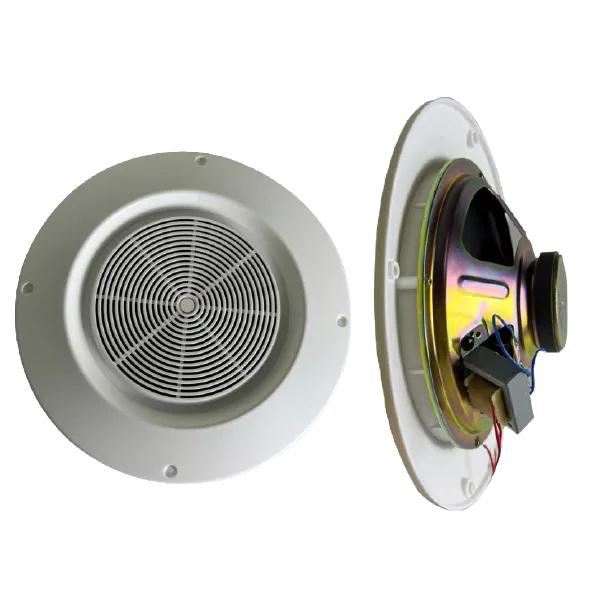 【台灣現貨/當天出貨】吸頂喇叭 含變壓器 8吋 8歐姆 20W VR控制 附音量旋鈕-細節圖2