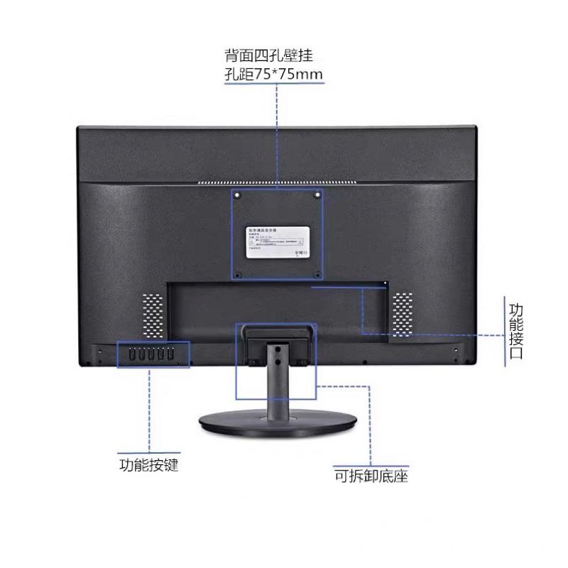 【台灣現貨/當天出貨】 19寸螢幕 TV/USB/音頻/視頻AV/HDMI/VGA 內建喇叭-細節圖2