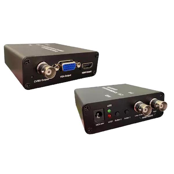 【台灣現貨/當天出貨】 類比訊號視訊轉換器 純銅 AHD/TVI/CVI 轉 HDMI/VGA/AV 4K 8MP-細節圖2