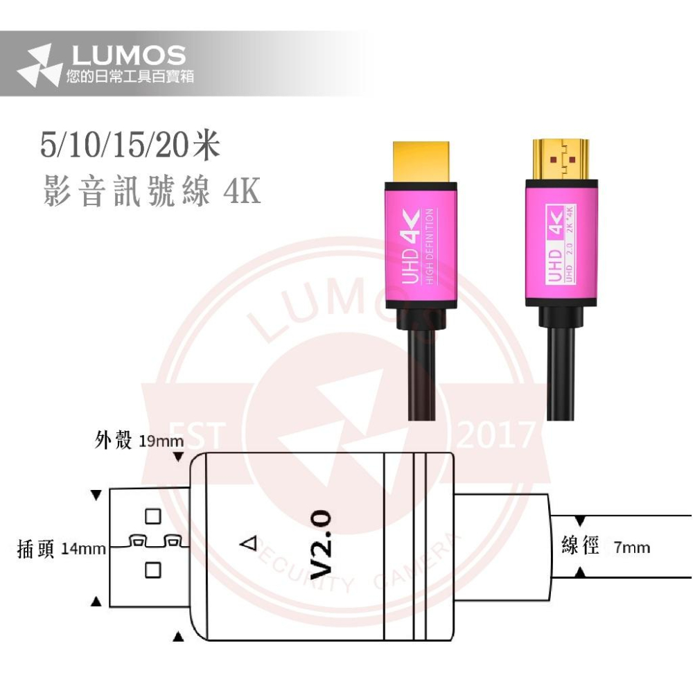 【台灣現貨/當天出貨】HDMI線 4K 2.0版 電視線 影音線 純銅鍍金 1.5米/3米/5米/10米/15米/20米-細節圖7
