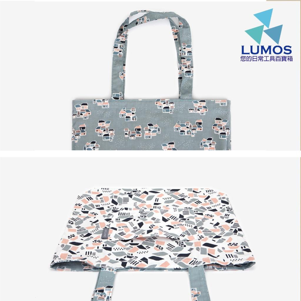 「台灣現貨/當天出貨」 韓國手作提袋 reversible bag -the warm scent 雙面手提袋-細節圖3