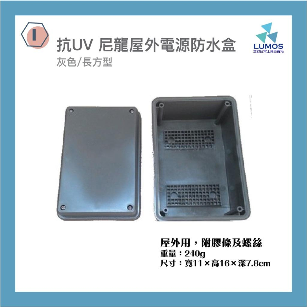 【台灣現貨/當天出貨】監視器電源防水盒 ABS材質 尼龍材質 側掀式 上掀式 防水過線盒-細節圖9