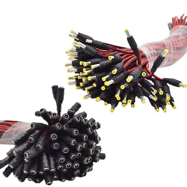 【台灣現貨/當天出貨】DC 公頭 母頭電源線 監視器專用 施工安裝 5.5mm x 2.1mm DC母接頭 5.5mm-細節圖2