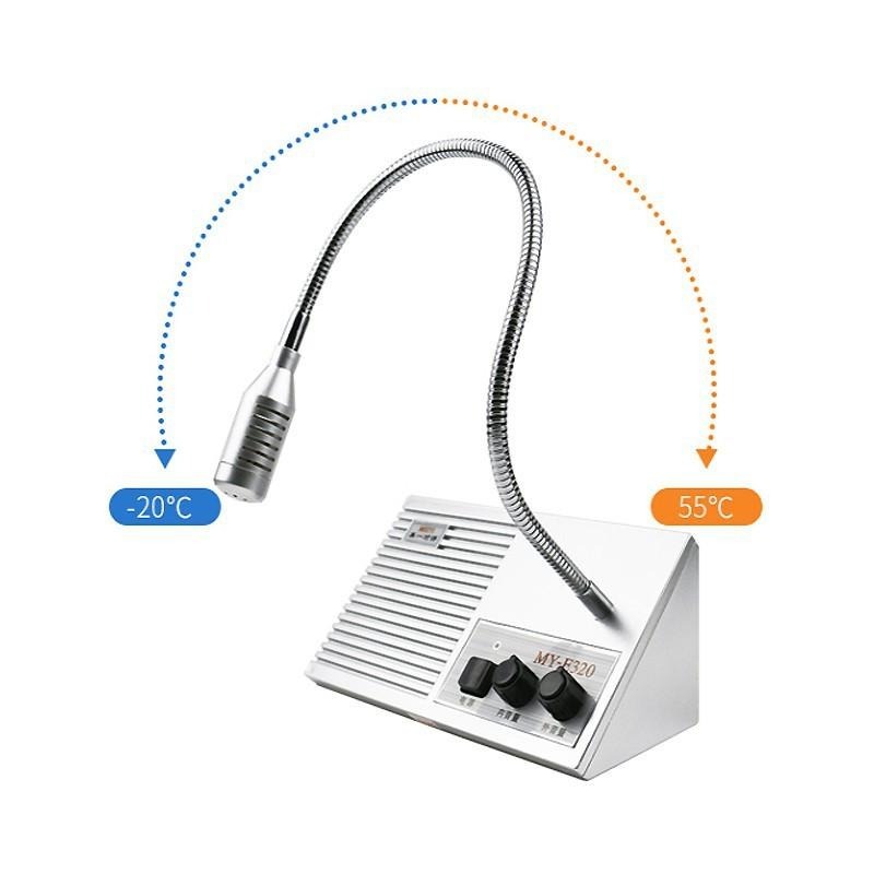 【現貨免運/當天寄送】雙向對講機話 擴音器 窗口雙向對講機 銀行/醫院/車站/櫃台/售票 窗口對話擴音器 MY-E320-細節圖5