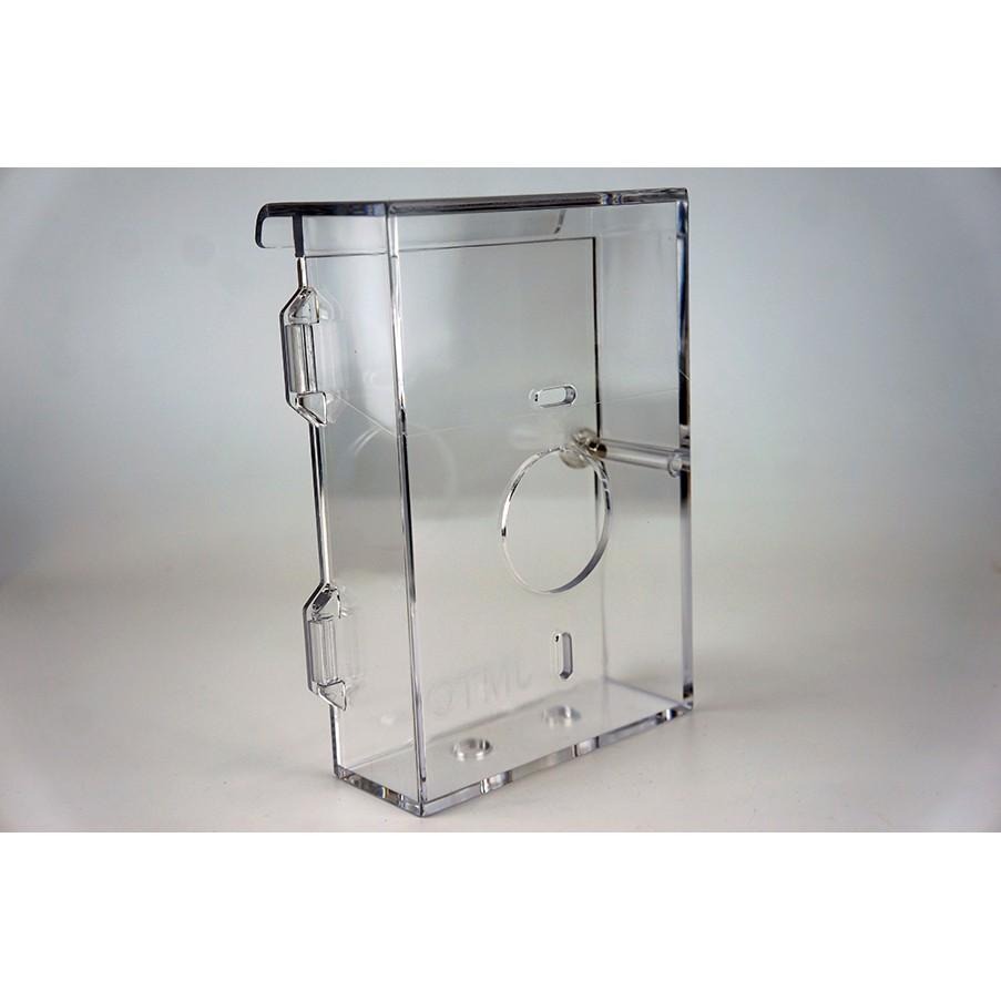 【台灣現貨/當天出貨】雨遮 PC材質門鈴盒/對講機盒 門口機雨遮 透明盒 壓克力盒 防雨罩 防水箱 保護盒開關盒門鈴電-細節圖4