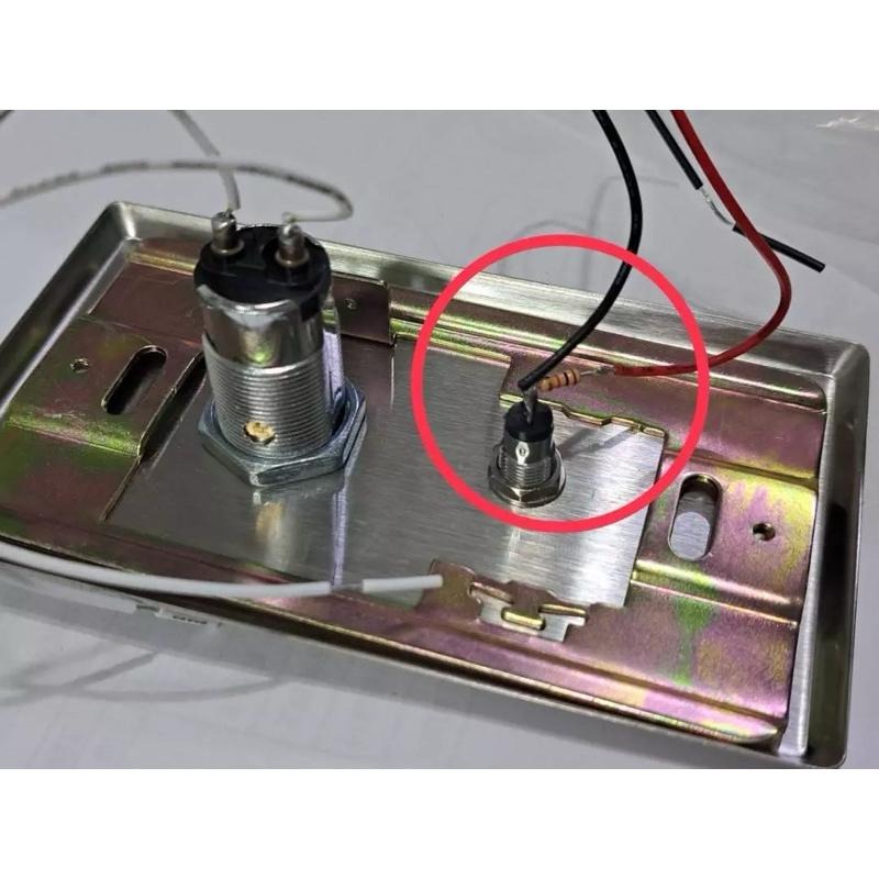 【台灣現貨/當天出貨】Garrison LK-305A 控制電鎖 帶指示燈 外控鎖 不鏽鋼 不同號 定位式梅花鎖-細節圖4