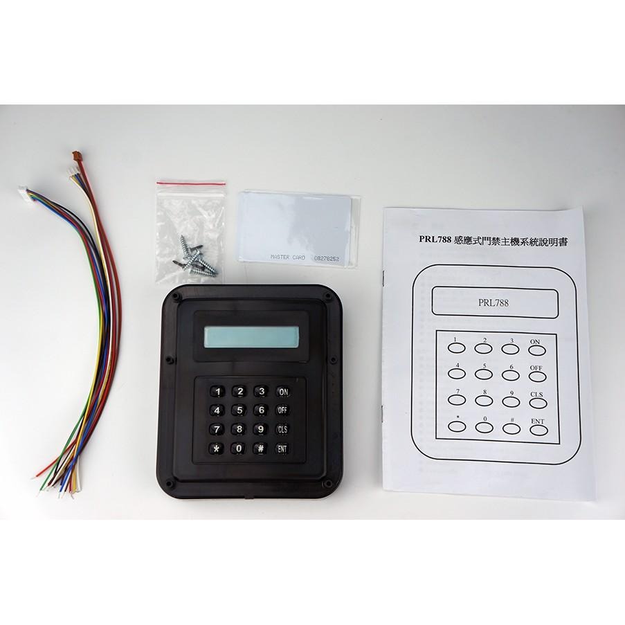 【台灣現貨｜感應門禁主機】astag PRL788 125 kHz 單機型｜卡片＋密碼 2000張容量 LCD顯示-細節圖3