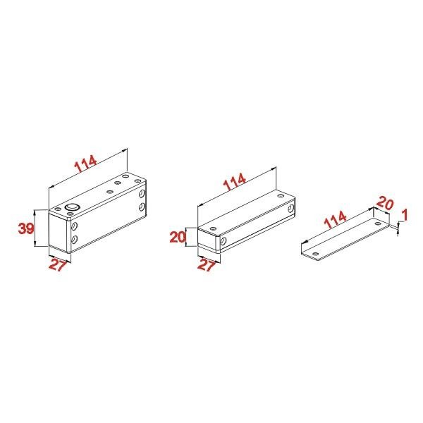 【台灣現貨/當天出貨】SOCA 日懋科技 SL-165A 外掛式小型陽極鎖-細節圖7