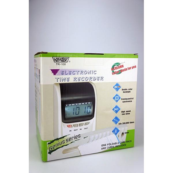 【現貨免運】TR-100+ 打卡鐘 vertex 世尚 四欄位 小公司專用 打卡鐘-細節圖4