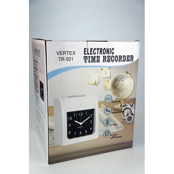 【台灣現貨｜當天出貨】世尚TR-301/TR-501 打卡鐘｜六欄位指針型 雙色列印 音樂響鈴 公司工廠出勤用-細節圖4