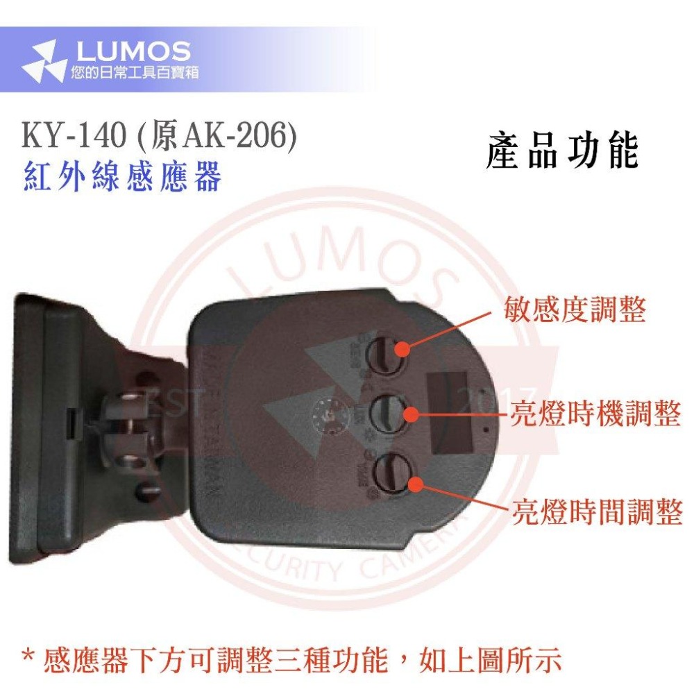【台灣製造/當天出貨】 熱感紅外線自動感應器 台灣製造/台灣保固 AC110/220V 全電壓 兩用-細節圖4