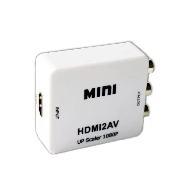 【台灣現貨/當天出貨】HDMI轉AV轉換器 1080P HDMI轉RCA延長轉換器-細節圖2
