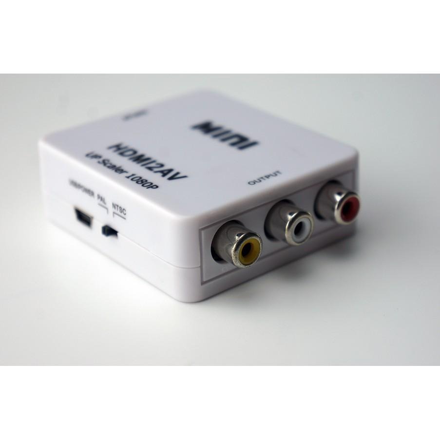 【台灣現貨/當天出貨】HDMI轉AV轉換器 1080P HDMI轉RCA延長轉換器-細節圖4