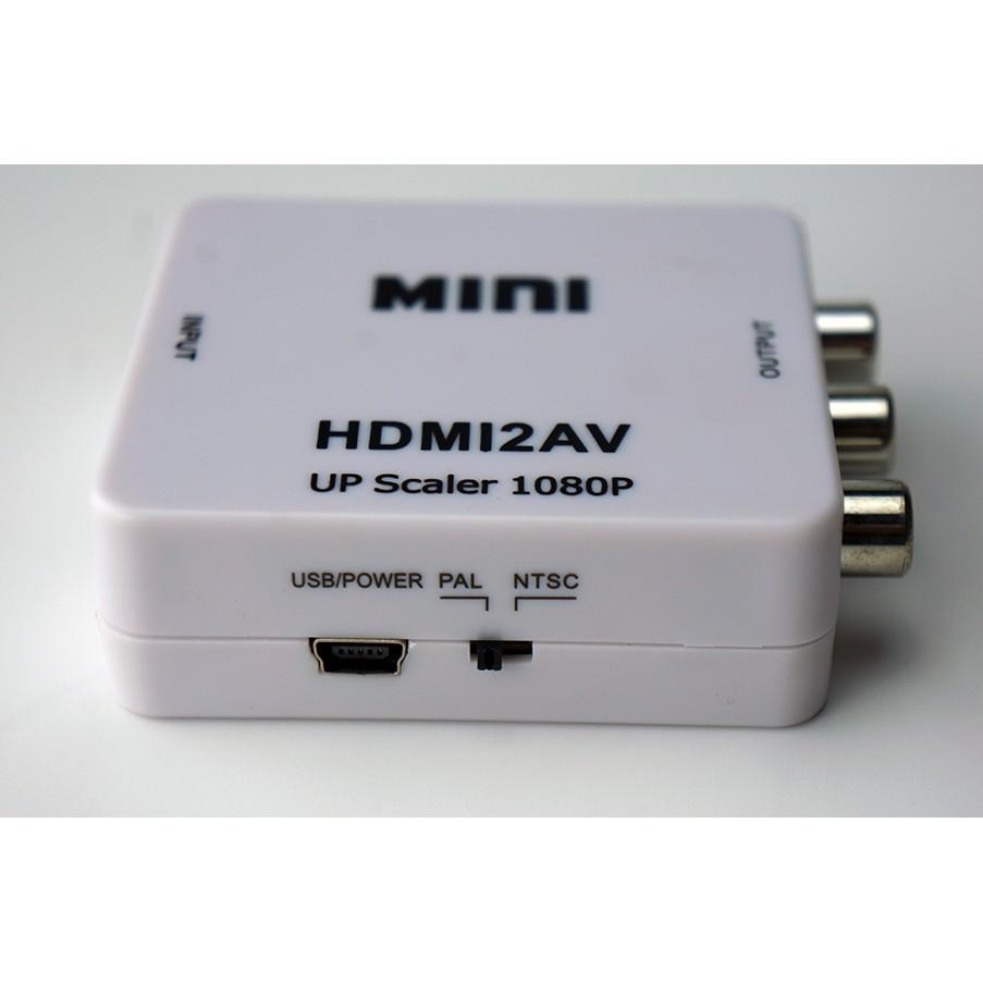 【台灣現貨/當天出貨】HDMI轉AV轉換器 1080P HDMI轉RCA延長轉換器-細節圖5