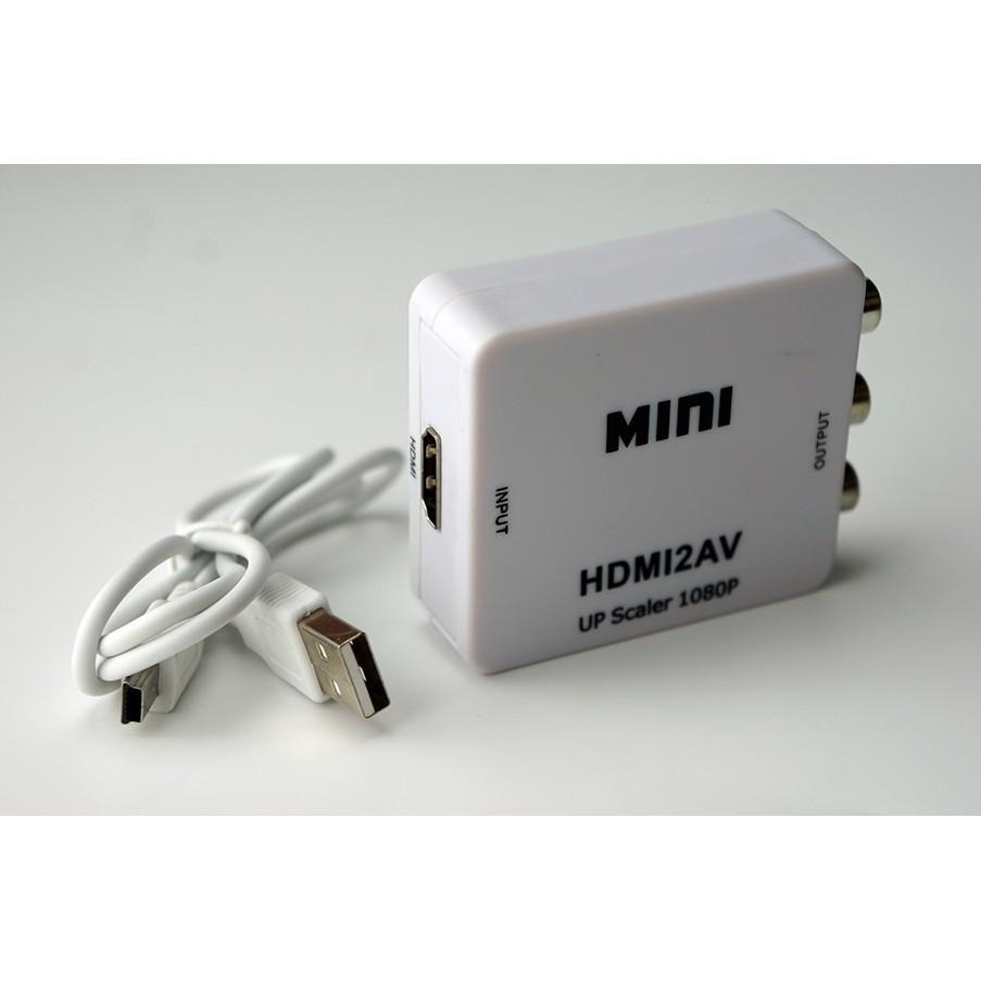 【台灣現貨/當天出貨】HDMI轉AV轉換器 1080P HDMI轉RCA延長轉換器-細節圖6