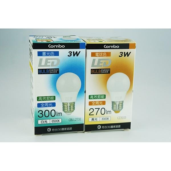 【台灣現貨】白光/黃光 LED 燈泡 E27 1W/3W/6W/10W/13W/17W/24W-細節圖3