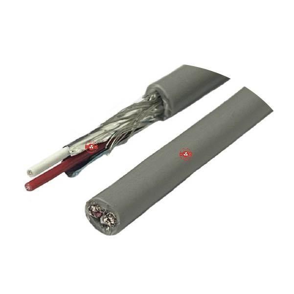 【台灣現貨｜當天出貨】UL2464 雙隔離線 24AWG×2C｜鋁箔＋編織網｜200M 丸裝-細節圖2
