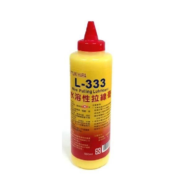 【台灣現貨｜當天出貨】LIKIHARA 拉線膏｜L-333 水溶性潤滑劑／500ml瓶裝｜中性配方不黏手 台灣製電纜拉線-細節圖2