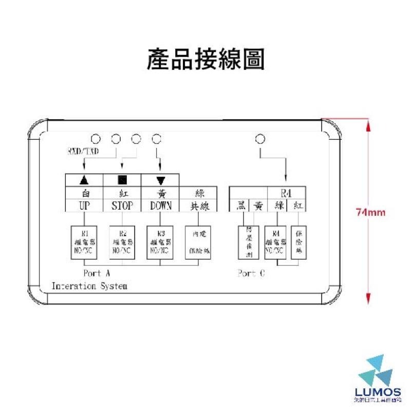 【台灣現貨｜一年保固】陞泰 AVX951C 鐵捲門控制模組｜上/下/停 三路輸出-細節圖5