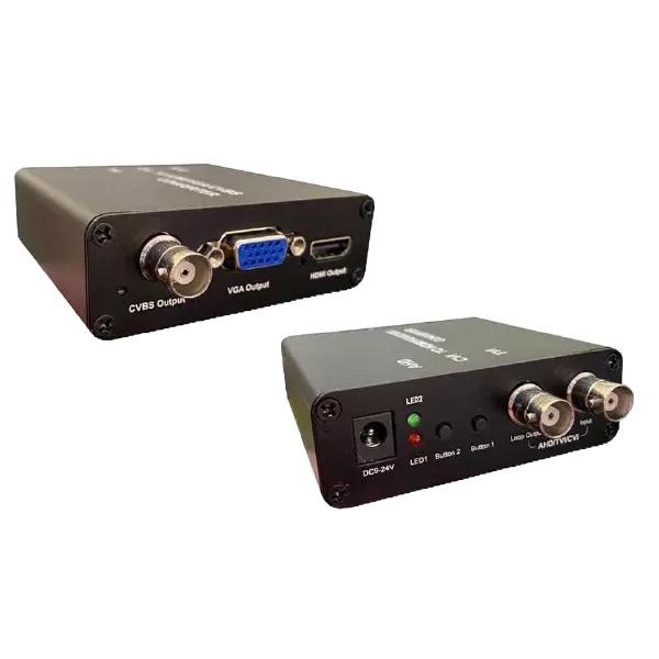 【台灣現貨/當天出貨】 類比訊號視訊轉換器 純銅 AHD/TVI/CVI 轉 HDMI/VGA/AV 4K 8MP-細節圖2