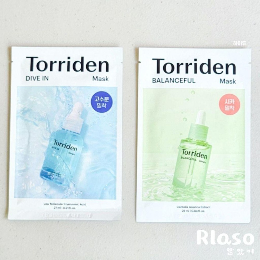 【Rlaso】Torriden｜DIVA IN玻尿酸面膜 BALANCEF積雪草面膜 5D微分子玻尿酸保濕鎮靜 保濕面膜-細節圖6