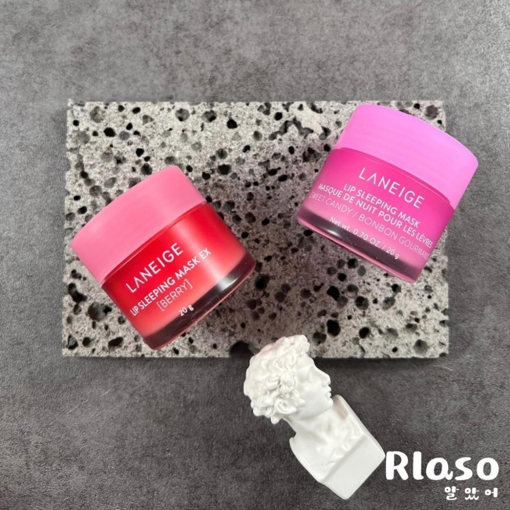 【Rlaso】🆕LANEIGE 蘭芝｜睡美人極萃滋養 晚安唇膜 小熊軟糖 香草 20g-細節圖5