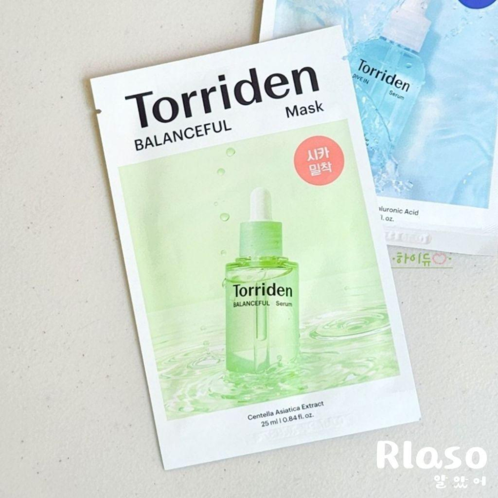 【Rlaso】Torriden｜DIVE IN玻尿酸面膜 BALANCEF積雪草面膜 5D微分子玻尿酸保濕鎮靜 保濕面膜-細節圖3