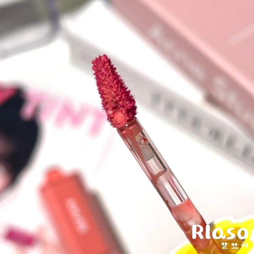 【Rlaso】AMUSE｜2024 新款 小花光澤唇釉 DEW TINT 水光 亮面持久-細節圖3