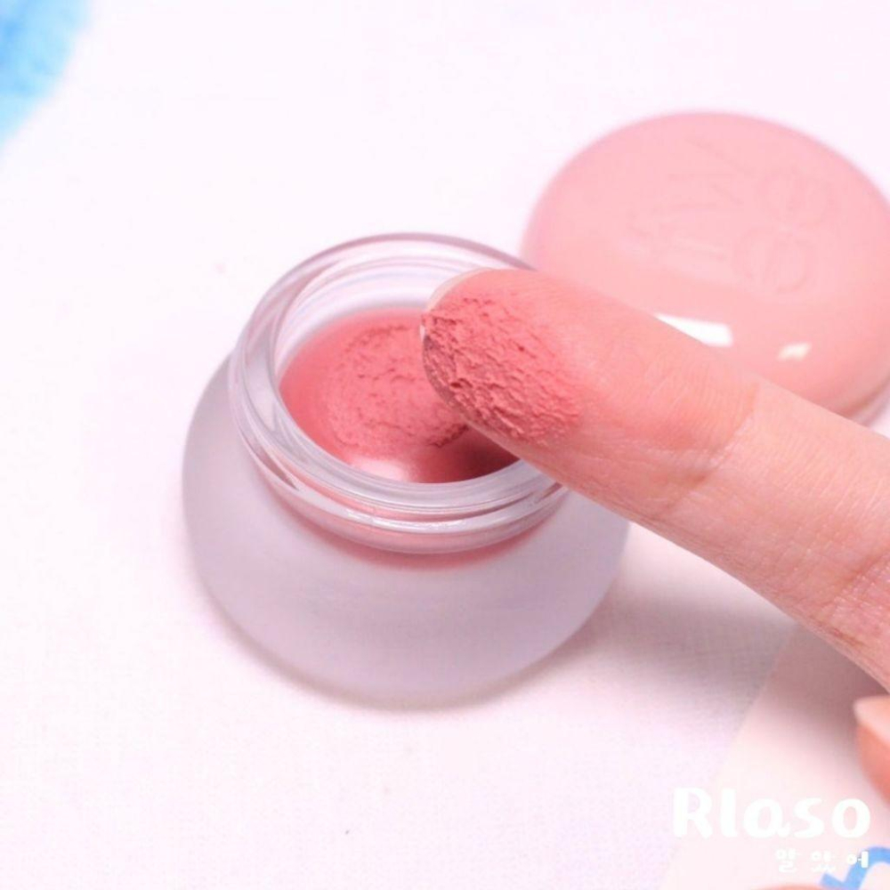 【Rlaso】fwee｜唇頰兩用布丁膏 腮紅 唇彩 奶霧絲滑布丁鍋 唇頰兩用-細節圖5