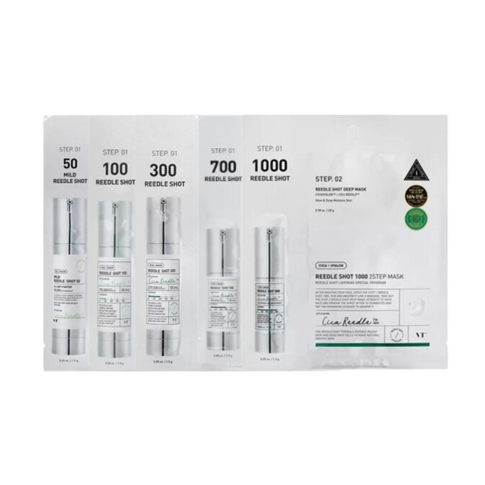 【Rlaso】VT Cosmetics｜ 老虎微晶 2 STEP面膜 REEDLE SHOT 緊致肌膚 面膜 單片-細節圖2