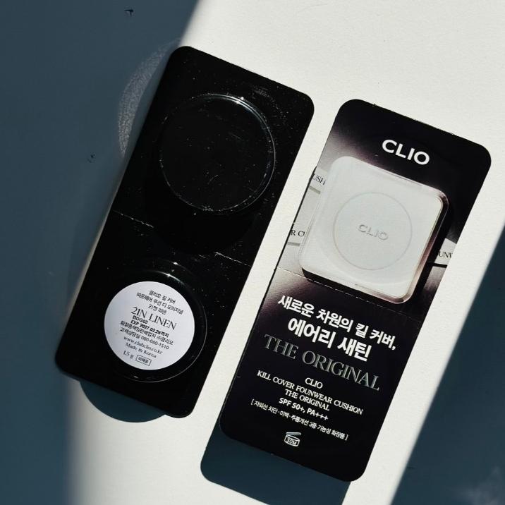 【Rlaso】CLIO｜完美無瑕氣墊粉餅 小包裝 1.5g  NCT在玹 IVE安俞真 小樣-細節圖2