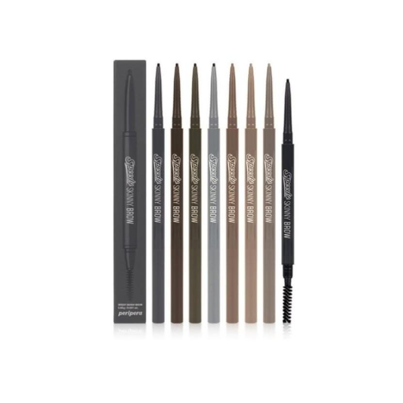 【Rlaso】peripera 雙頭旋轉極細眉筆 0.07g （眉筆 新手友好眉筆 黑色眉筆 極細眉筆 眉刷 眉彩 ）-細節圖2