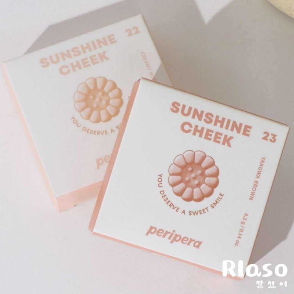 【Rlaso】peripera｜陽光腮紅 單色腮紅 文字腮紅SUNSHINE CHEEK-細節圖3