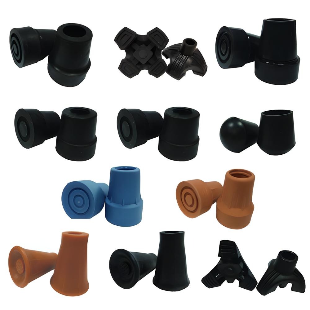 拐杖 腳墊 配件 大爪 小爪 登山拐 四腳拐 腋下拐 富士康腳墊 單顆腳墊-細節圖2