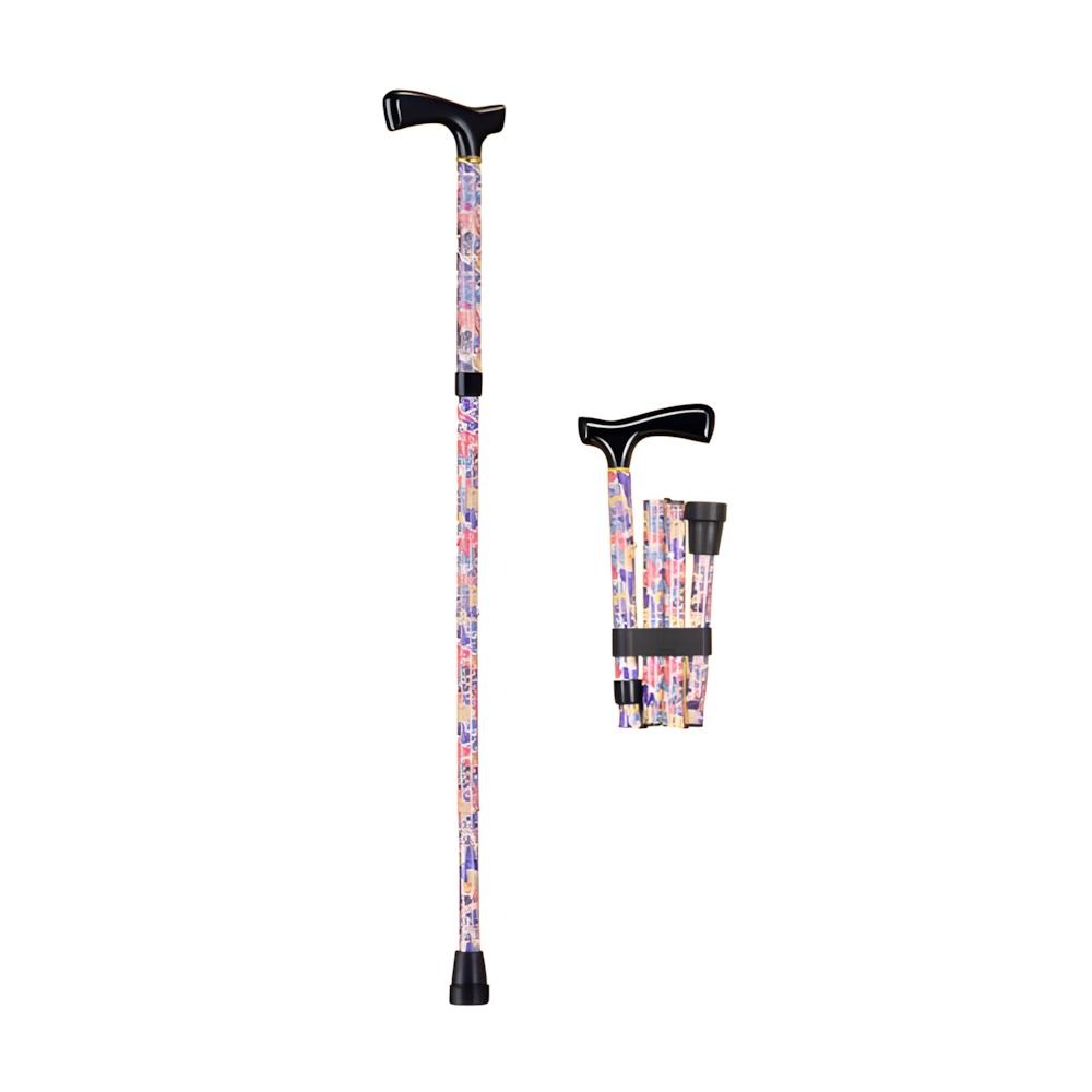 摺疊拐杖 拐杖 光星NOVA 鋁製折疊拐杖 玩美繽紛系列 3010AX-細節圖2