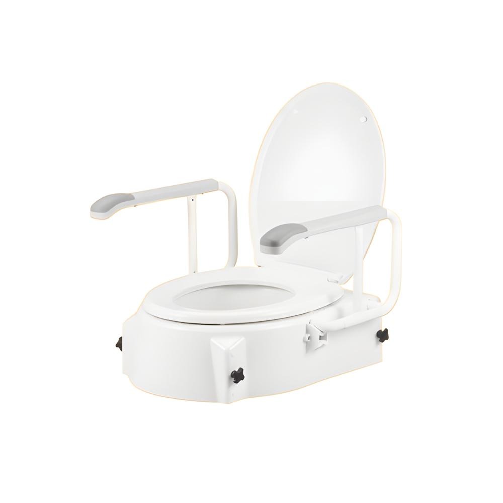 Luxi 歐式馬桶增高器 光星NOVA  有扶手 高度可調整馬桶 加高器 增高器-細節圖2