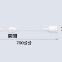 LED折疊燈 三段調光 折疊LED燈 擺攤燈 可調光折疊燈 三葉燈 四葉燈 五葉燈飛碟燈 露營LED燈-規格圖6