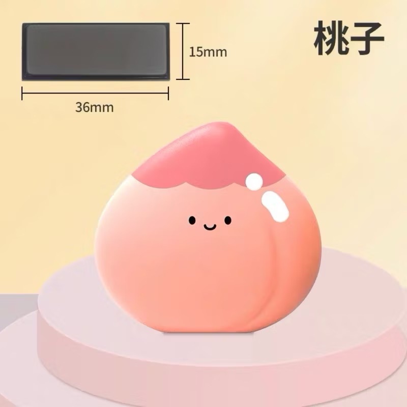 水蜜桃（3.6x1.5公分）