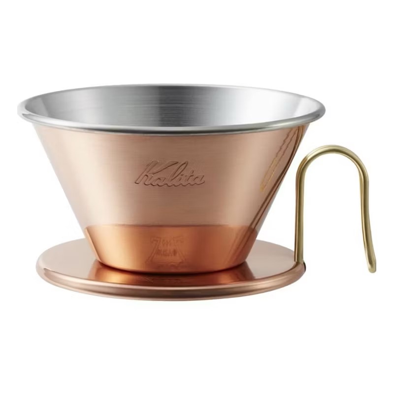 日本 KALITA x TSUBAME 銅製濾杯 1-2/2-4人用-細節圖2