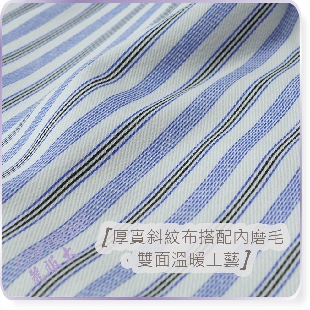 ∞麗服太∞7105-銀髮族中厚家居服、保暖病房服、磨毛睡衣、阿公睡衣、老人睡褲、長照服、全加誼＊艋舺服飾商圈-品牌店家＊-細節圖5