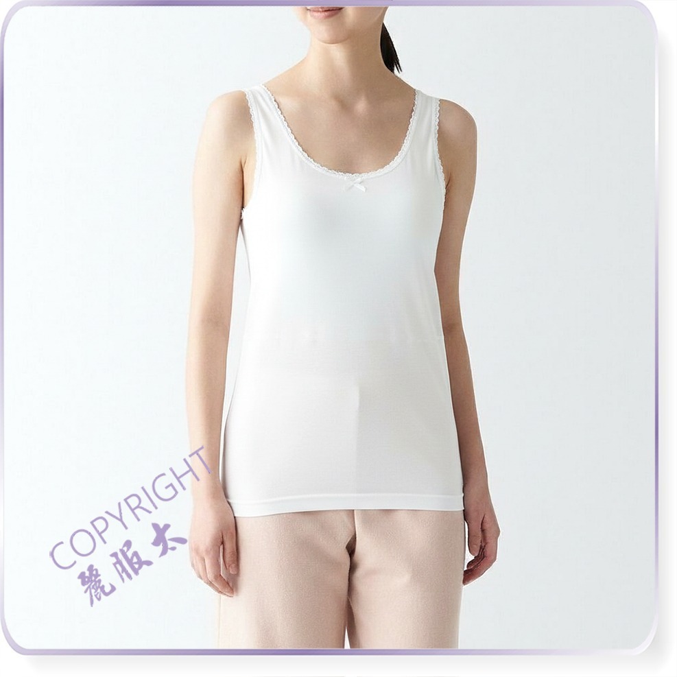 ∞麗服太∞三福895-羅紋女背心、純棉背心、蕾絲女背心、全白背心、內搭小可愛＊艋舺服飾商圈-品牌店家-細節圖5