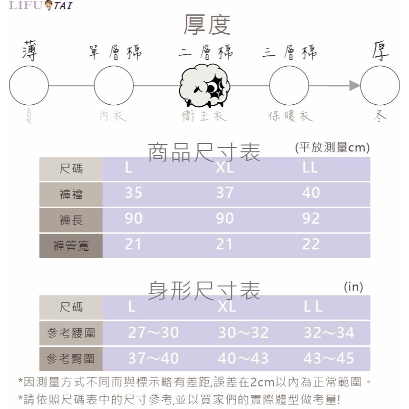 ∞麗服太∞文進5710-女用棉質中厚長褲、阿嬤磨毛家居褲、阿婆保暖冬褲、老人病房睡褲、全加誼＊艋舺服飾商圈-品牌店家＊-細節圖6