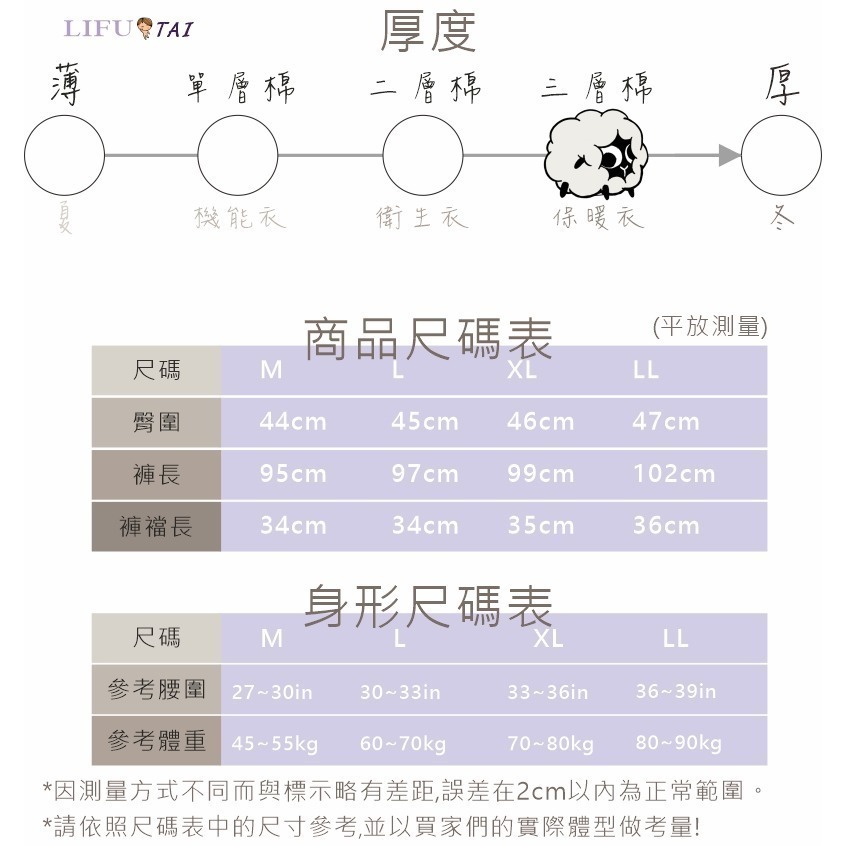 麗服太∞日鶴牌315T、535T-銀髮族磨毛長褲、保暖家居褲、保溫休閒褲、阿公衛生褲、日鶴＊艋舺服飾商圈-品牌店家＊-細節圖6