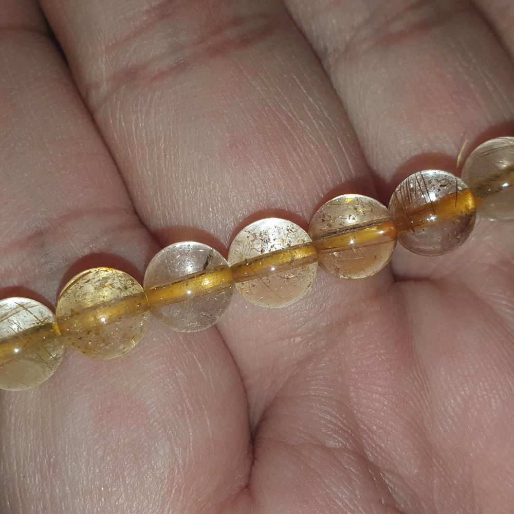 髮晶手鍊-細節圖3