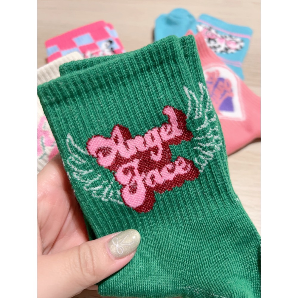 美式高筒襪-細節圖6