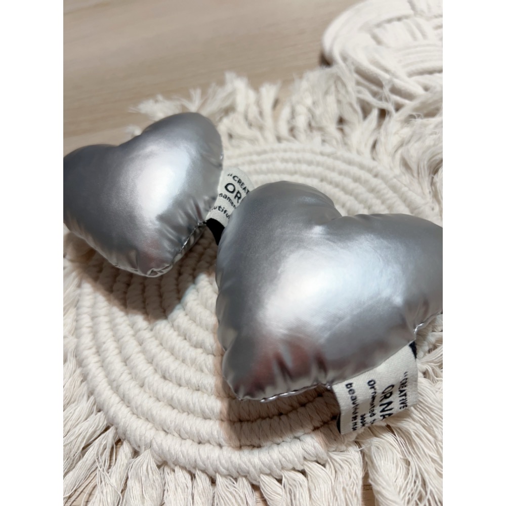 銀立體愛心支架-細節圖2