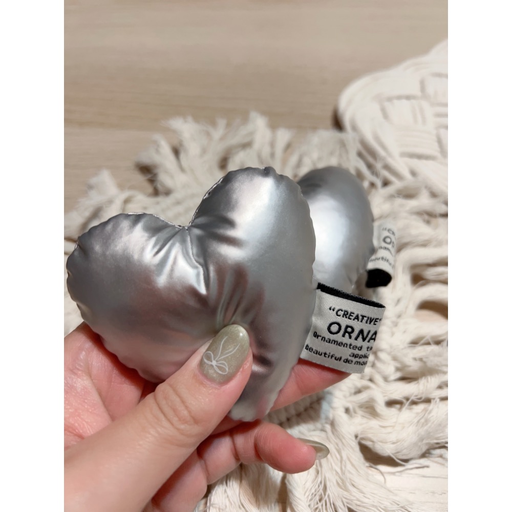 銀立體愛心支架-細節圖3