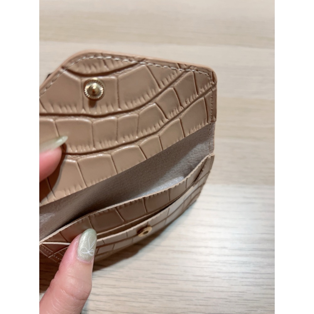 仿鱷魚紋零錢夾-細節圖3