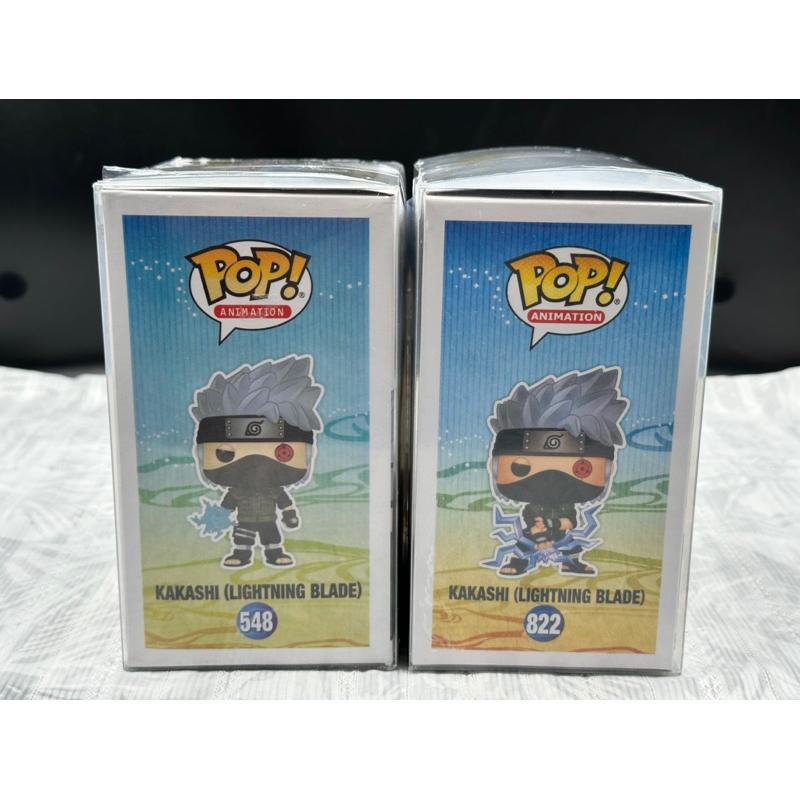 上海 Funko POP 火影忍者 卡卡西 强化咒印 VER 血輪眼 手辦 548 822 桌面擺飾-細節圖4